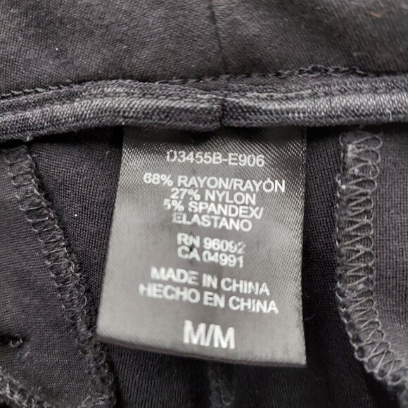 Hilary Radley Womens Black Pants Size M - Picture 4 of 4